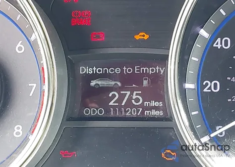 2013 Hyundai Sonata Se 2.0T z USA, uszkodzony, nr VIN 5NPEC4ABXDH579768